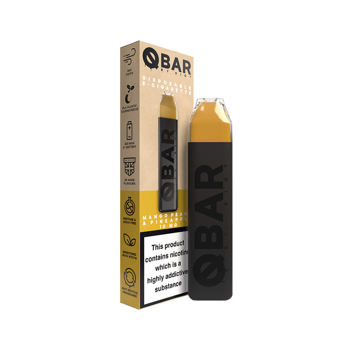 Riot QBAR Disposable Vape Pen *550 PUFFS* - Hardware - Ecigone Vape Shop UK