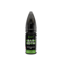 Riot Squad Bar Edition 10ml bottle, Watermelon Ice flavour e-liquid.