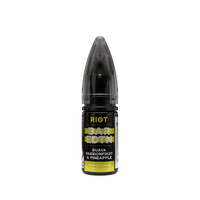 Riot Squad Bar Edition vape juice, guava passionfruit pineapple flavour, 10ml bottle.