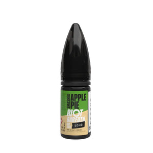 Riot Squad Bar Edition in Smashed Apple Pie flavour, 20mg strength Riot Squad Vape Juice for pod vape kits and MTL devices