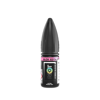 Riot Squad Black Edition 10ml vape juice bottle, Ultra Peach Tea flavour.