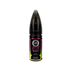 Riot Squad Pink Grenade Flavour Nic Salt 10ml E-liquid perfect for Refillable Vape Kits 
