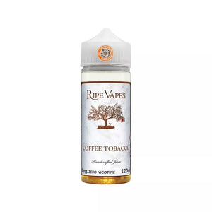 ripe vapes coffee tobacco flavour 100ml shortfill e-liquid great for sub-ohm vape tanks