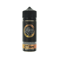 Ruthless Tropic Thunda 100ml shortfill e-liquid bottle with black label and vibrant design.