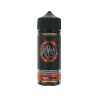 Ruthless Slurricane 100ml shortfill vape juice bottle with Mix & Vape label.