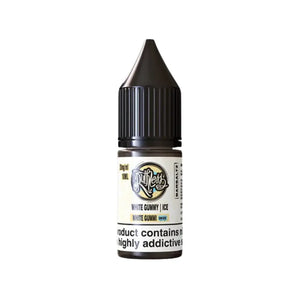 Ruthless Bar Saltz 10ml Nic Salt White Gummi On Ice Flavour Perfect for Pod Vape Kits