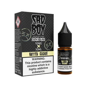 Sadboy Butter Cookie Flavour 10ml Nic Salt E-liquid perfect for Refillable Vape Kits