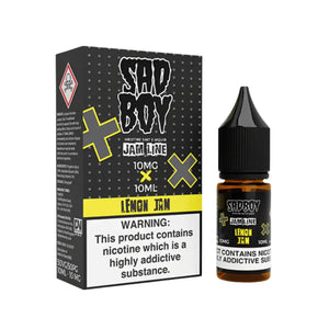 Sadboy Lemon Jam Flavour 10ml Nic Salt E-liquid perfect for Refillable Vape Kits