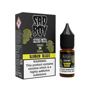 Sadboy Rainbow Blood Flavour 10ml Nic Salt E-liquid perfect for Refillable Vape Kits