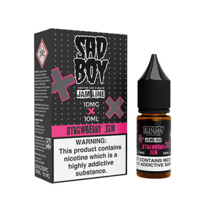 Sadboy Strawberry Jam Flavour 10ml Nic Salt E-liquid perfect for Refillable Vape Kits