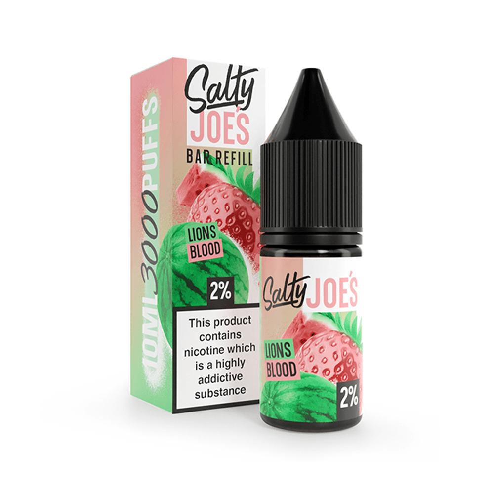 Salty Joe's Bar Refill 10ml Salts - Salt - Ecigone Vape Shop UK