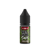 Six Licks Truth or Pear vape juice, 10ml bottle, 20mg nicotine salts.