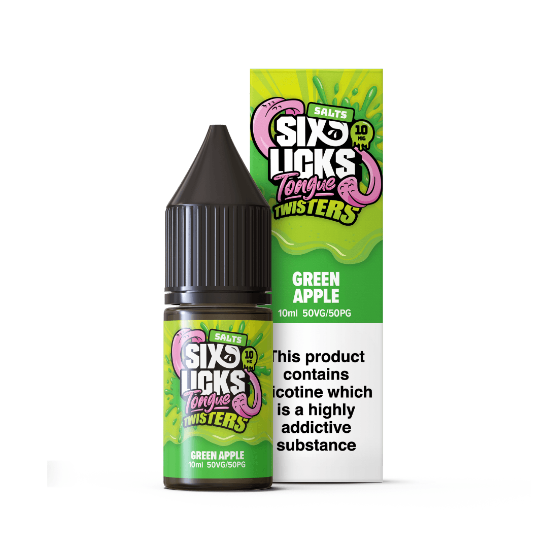 Six Licks Tongue Twisters 10ml Salt - Salt - Ecigone Vape Shop UK