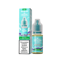 SKE Crystal Original Menthol vape juice bottle and box with colourful design and nicotine warning.