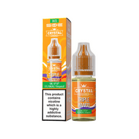 SKE Crystal Original Triple Mango e-liquid bottle and packaging with nicotine warning label.