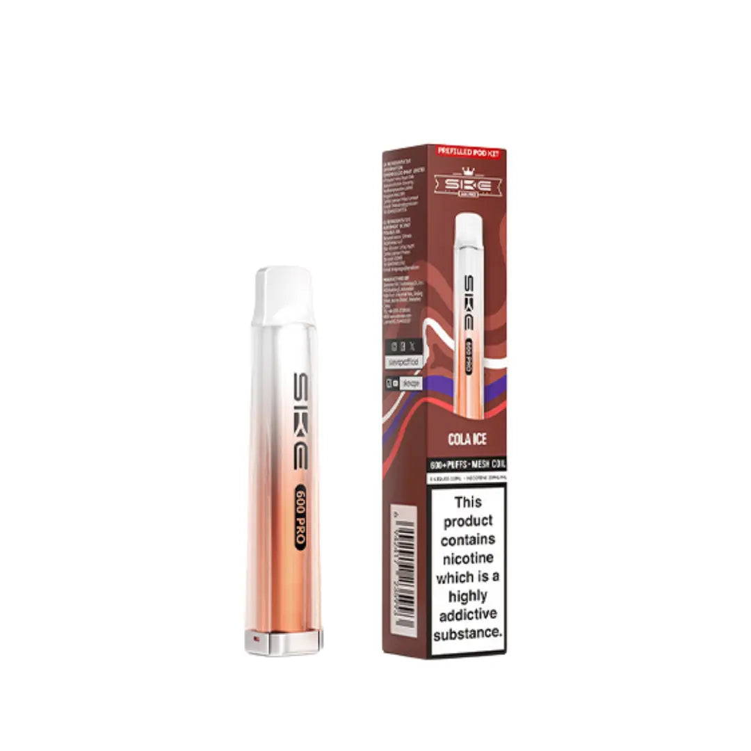 SKE Crystal 600 Pro Pod Kit 3.99 | Crystal Bar Rechargeable