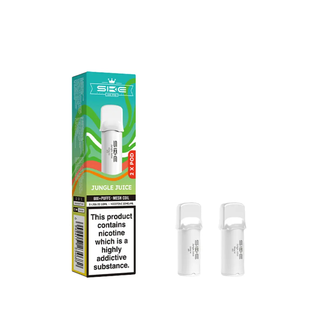 SKE Crystal Pro Jungle Juice Prefilled Pods 600 Puffs SKE Crystal Pro Jungle Juice Prefilled Pods 600 Puffs