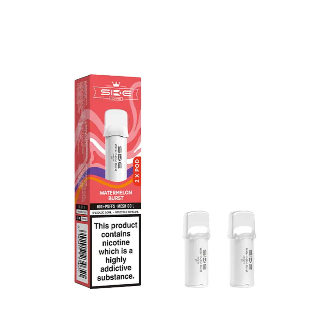 SKE Crystal Pro Watermelon Burst Prefilled Pods SKE Crystal Pro Watermelon Burst Prefilled Pods