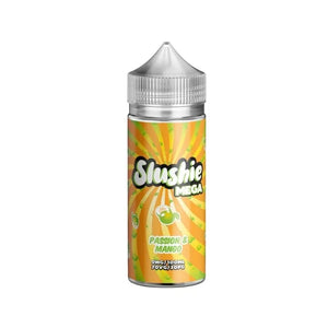 Slushie Mega Passion & Mango Flavour 100ml Vape Juice 70vg/30pg ratio great for DTL Vaping with Sub-ohm Kits & Sub-ohm Tanks