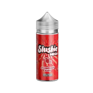 Slushie Mega Strawberry Slush Flavour 100ml Vape Juice 70vg/30pg ratio great for DTL Vaping with Sub-ohm Kits & Sub-ohm Tanks