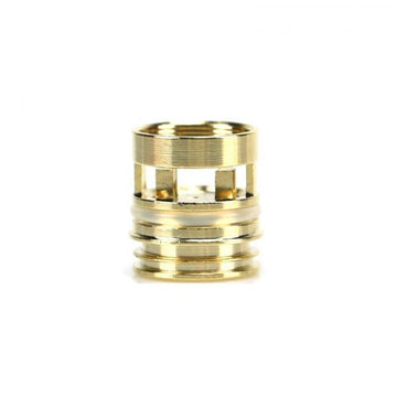 Gold vape adapter for Smoant Knight 80/Pasito, shown against a white background.