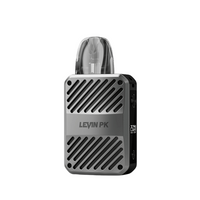 Smoant Levin PK pod kit in bright silver with a sleek, vented design.