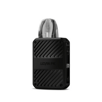 Smoant Levin PK Pod Kit in dark black with sleek textured design.