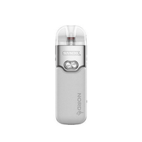 SMOK Nord GT Pod Kit in silver with clear mouthpiece, shown against a white background.