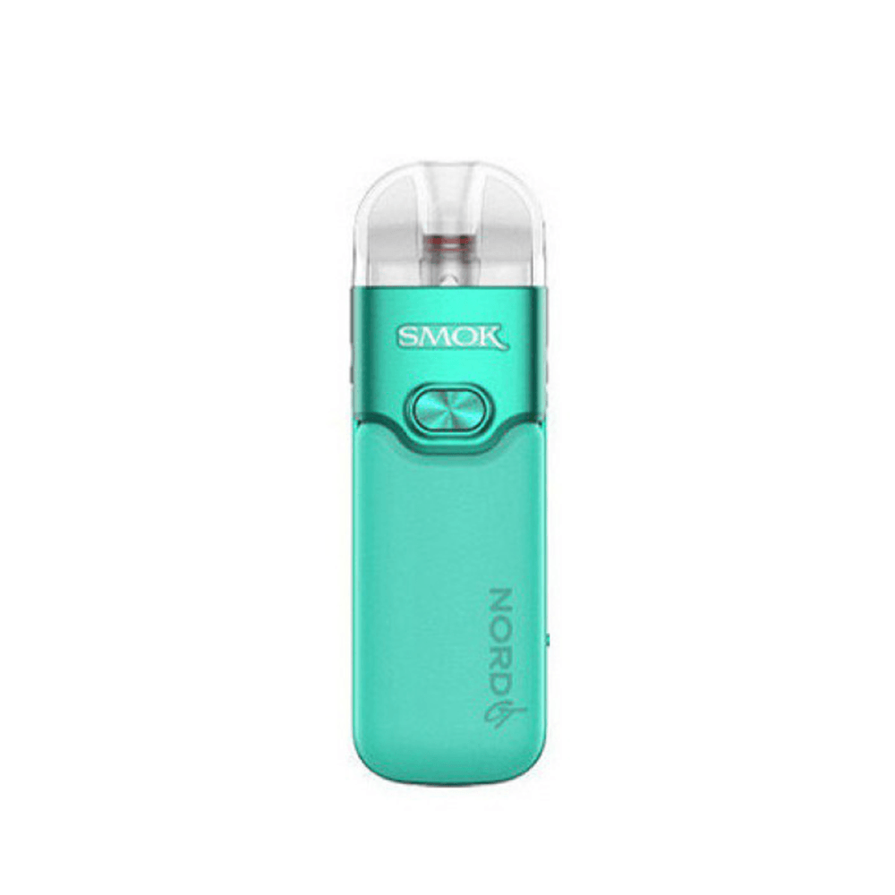 SMOK Nord GT Pod Kit in teal, featuring the SMOK logo and sleek design.