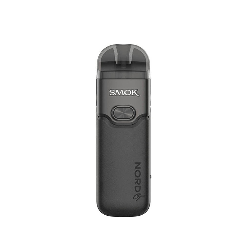 SMOK Nord GT Pod Kit in black, showcasing its sleek design with a visible logo.