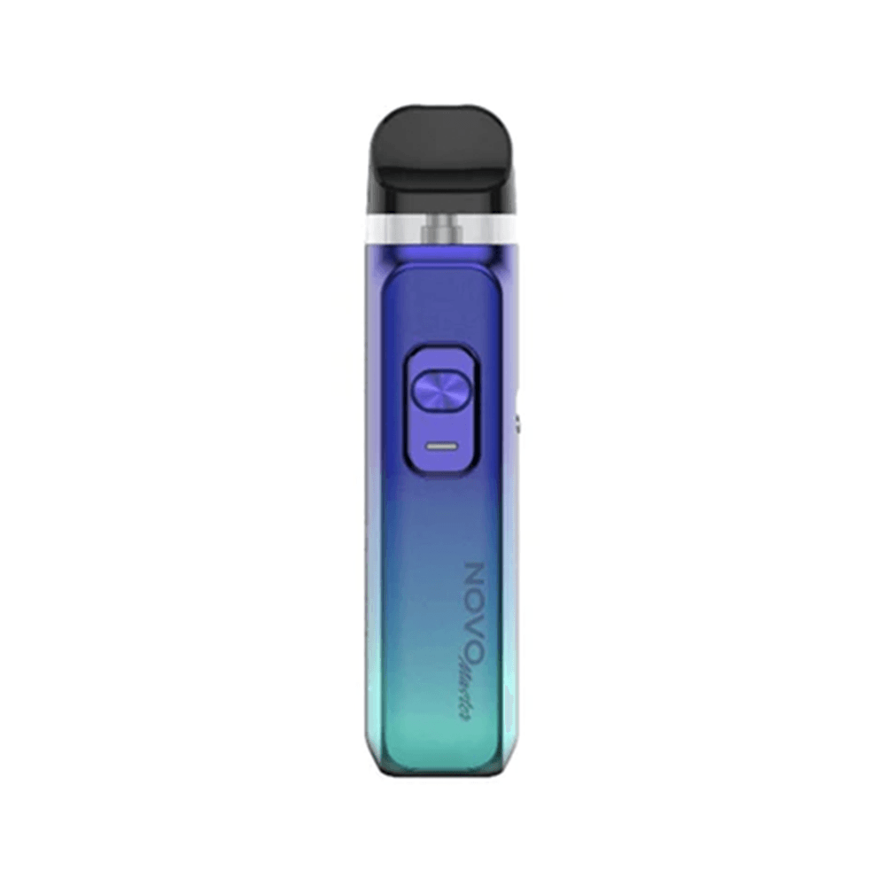 Smok Novo Master Pod Kit in blue gradient, displayed upright.