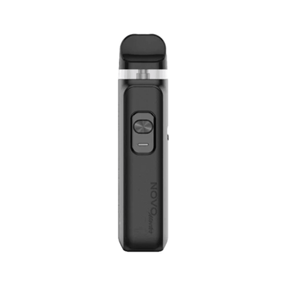 SMOK Novo Master Pod Kit in black, featuring a sleek design with a central button.