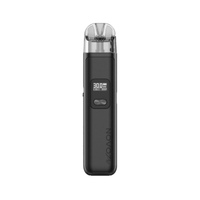 Black Smok Novo Pro Pod Kit with digital display showing 30W, sleek design.