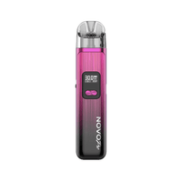 Smok Novo Pro Pod Kit in pink and black, displaying a 30W power setting on its screen.