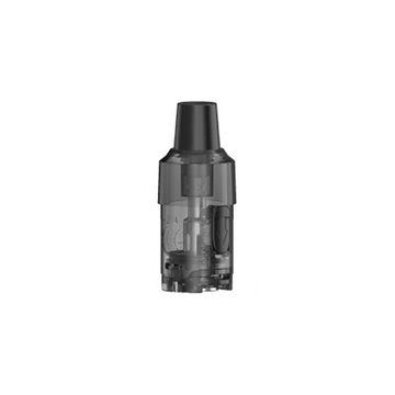 SMOK RPM 25W replacement empty pod, transparent with a black mouthpiece.