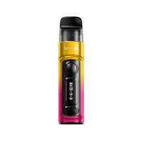 SMOK RPM C Pod Kit in yellow and pink gradient design with display screen.