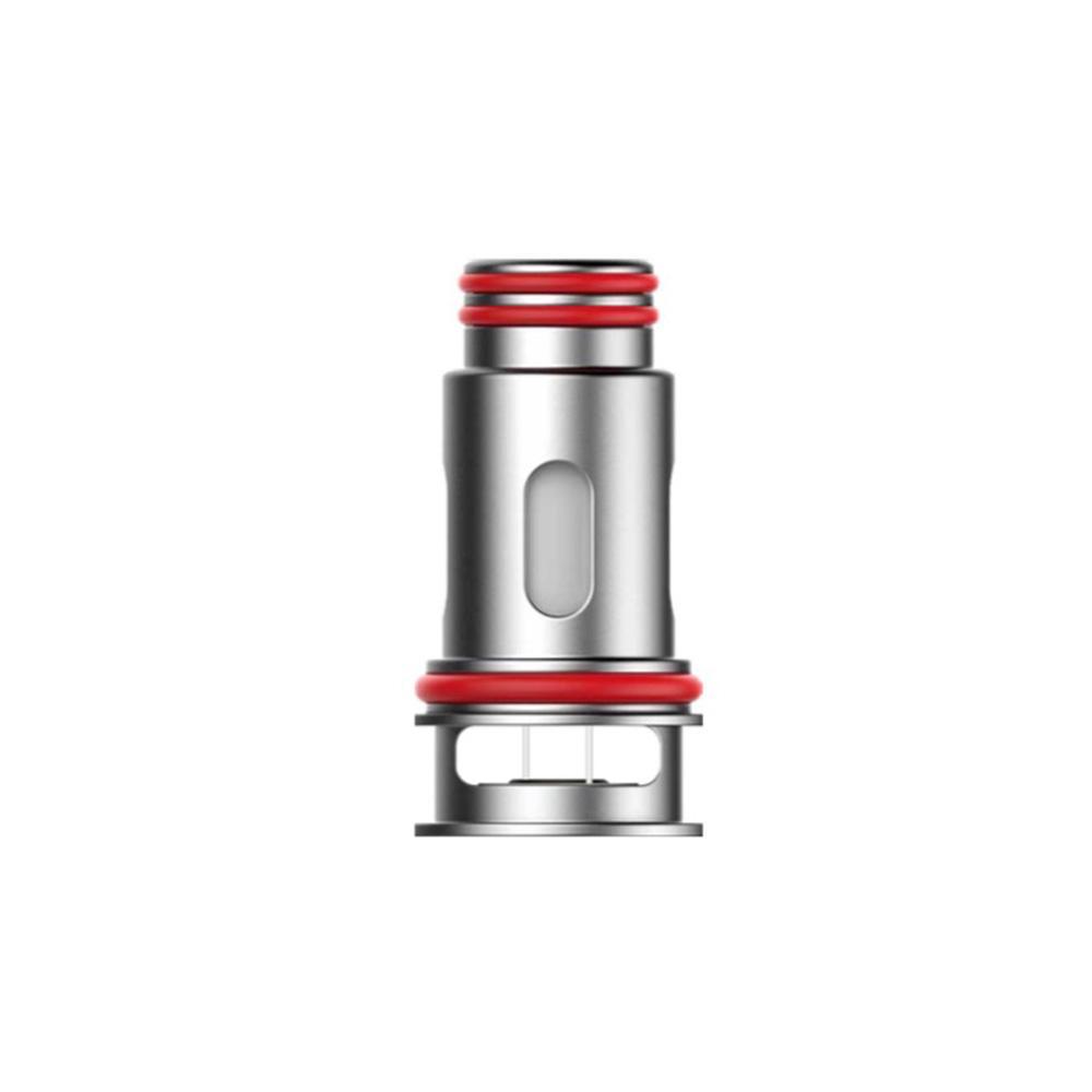 SMOK RPM160 replacement coil, silver with red accents, for vaping devices.