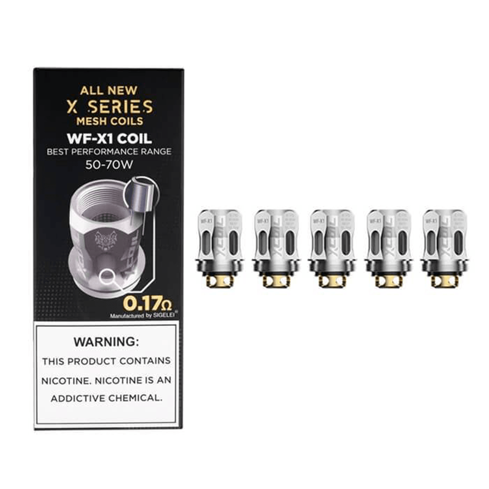 Snowwolf WF-X1 0.17ohm Replacement Mesh Coil - Coils/Pods - Ecigone Vape Shop UK