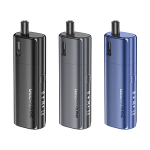 Soul 2 Pod Vape Kit By Geekvape 3 in a row showing 3 different colours - Black - Urban Gray - Harbor Blue