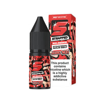 Strapped Reloaded 10ml Nic Salt E Liquid Strawberry Sour Belt - Nic Salts for Pod Vape Kits