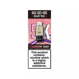 SKE Bar 15K Strawberry Burst Refill Pods for SKE Bar 15K Prefilled Pod Kit