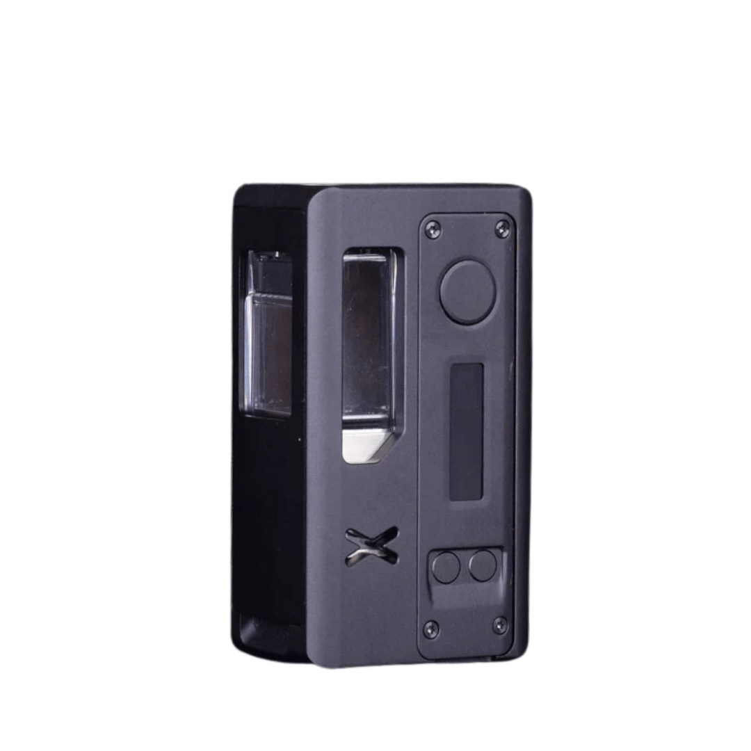 Suicide Mods Stubby 21 AIO DNA60C Boro Kit in Black Widow colour, sleek and compact design.