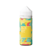 Supergood Rum Ting e-liquid bottle with vibrant fruit-themed label.