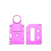 Pink SXK Billet Box 2-in-1 replacement panels, featuring cut-out designs.