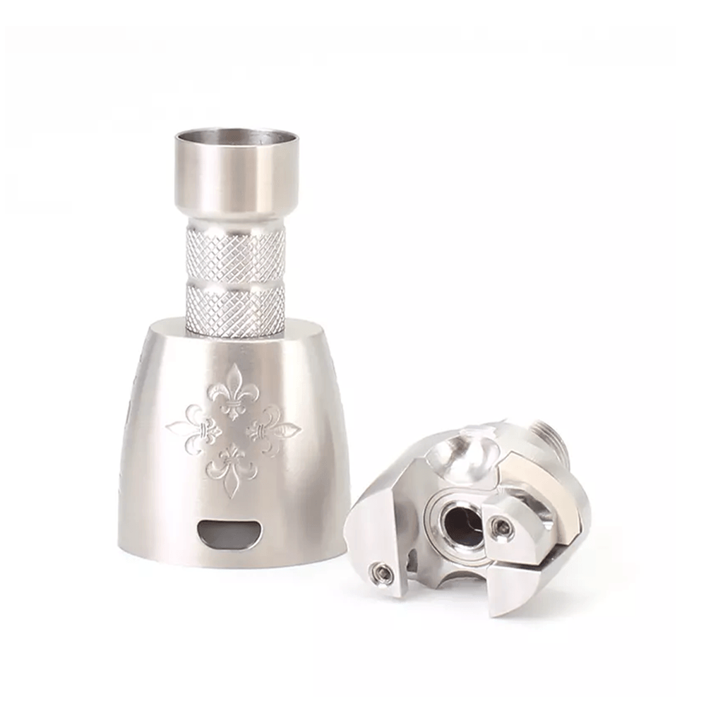 SXK Colt Style RBA hardware with intricate engravings, displayed on a white background.