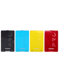 Four colourful PRC Ion replacement panels in black, blue, yellow, and red.