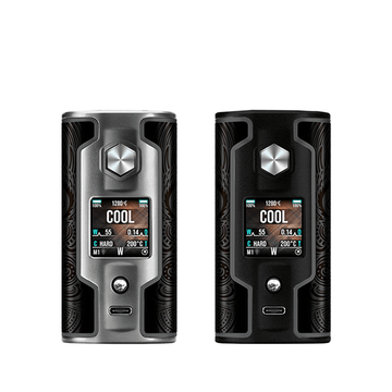 Two SXmini G Class V2 vape mods with intricate designs and digital displays.