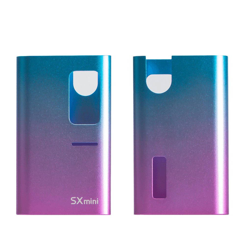 SXmini VI Class AIO replacement sleeves in blue-purple gradient.