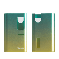 SXmini VI Class AIO replacement sleeves in gradient green and yellow.