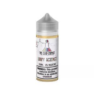 The Cloud Chemist 100ml Shortfill Loopy Science Flavour great for Sub-ohm Tanks and Sub-ohm vape kits